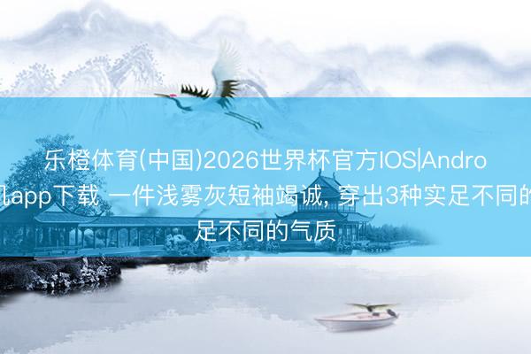 乐橙体育(中国)2026世界杯官方IOS|Android手机app下载 一件浅雾灰短袖竭诚， 穿出3种实足不同的气质