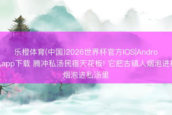 乐橙体育(中国)2026世界杯官方IOS|Android手机app下载 腾冲私汤民宿天花板! 它把古镇人烟泡进私汤里