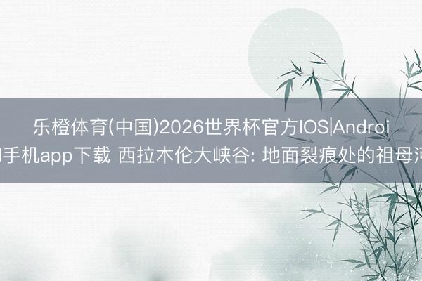 乐橙体育(中国)2026世界杯官方IOS|Android手机app下载 西拉木伦大峡谷: 地面裂痕处的祖母河